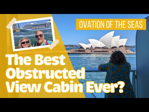 Is this the best obstructed-view cabin on Ovation of the Seas? Room Tour of cabin 6264