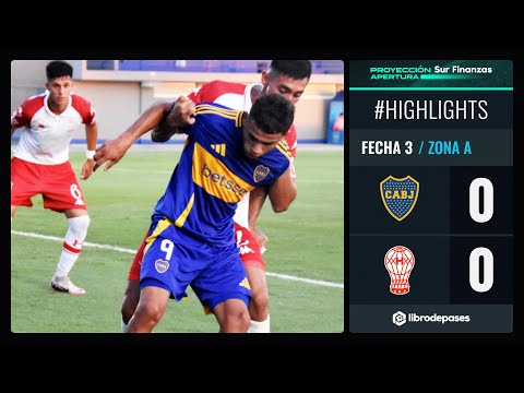 BOCA 0 - 0 HURACÁN I Resumen del partido I #TorneoProyección Sur Finanzas Apertura