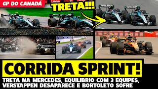 🚨SPRINT: TRETA, RUSSELL JOGA ANTONELLI PRA FORA, MCLAREN NA DISPUTA E VERSTAPPEN SOME I FÓRMULA 1