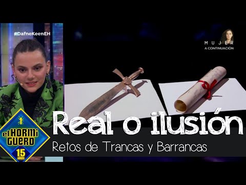 Dafne Keen alucina con el juego 3D de Trancas y Barrancas - El Hormiguero
