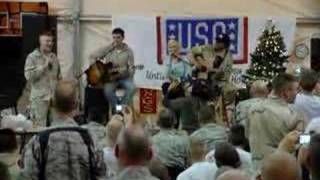 Kellie Pickler - Red High Heels - Baghdad, Iraq