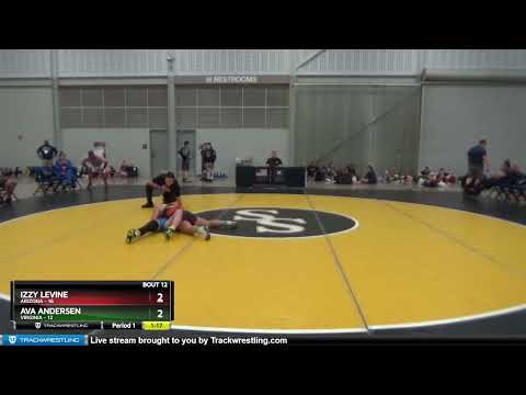 127 Lbs Round 4 (6 Team) - Izzy LeVine, Arizona Vs Ava Andersen, Virginia 8b36