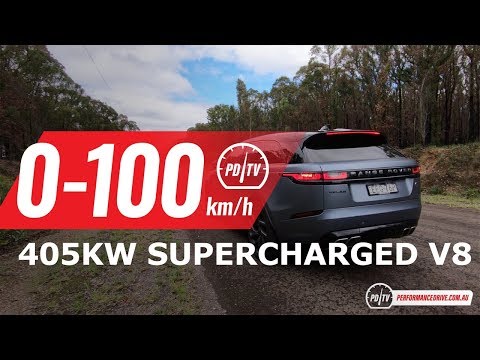2020 Range Rover Velar SVAutobiography Dynamic V8 0-100km/h & engine sound