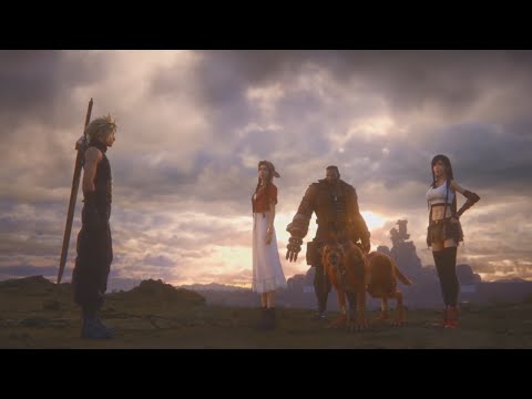 Final Fantasy 7 Remake Full Ending Cutscenes
