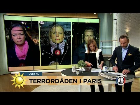 Direkt från Paris, Berlin och Bryssel - Nyhetsmorgon (TV4)