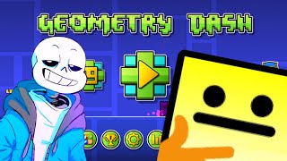 Geometry Dash: Playing Undertale Levels