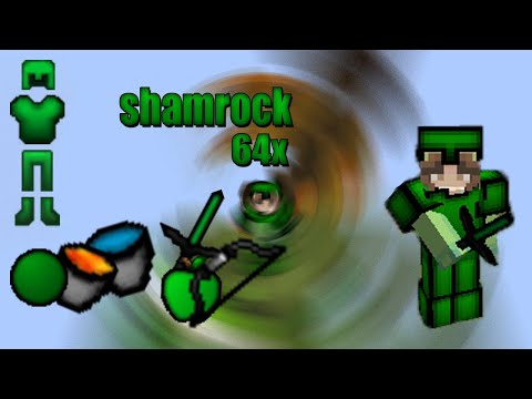 Pack de texturas SHAMROCK 64X  PVP/UHC|NelliMB