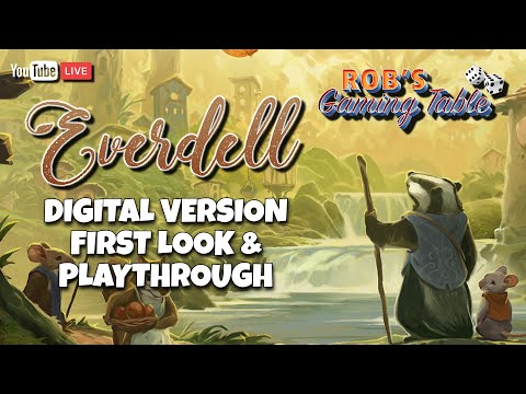 Everdell Digital First Look & Playthrough - YouTube