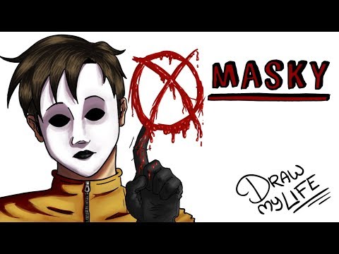 MASKY | Draw My Life Creepypasta
