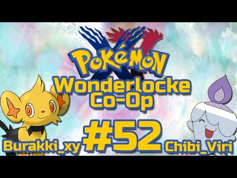Pokemon XY Wonderlocke Co-Op with Chibi Viri - #52 Into the Cavern