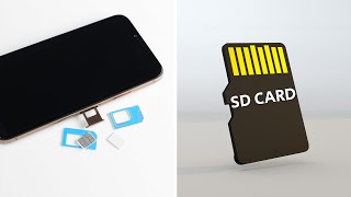 מה ההבדל בין כרטיס SIM לכרטיס SD בטלפון