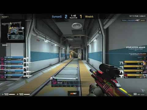Syman vs Winstrike - Map 1 [Train]  СIS Minor Closed Qualifier (StarLadder Major 2019)