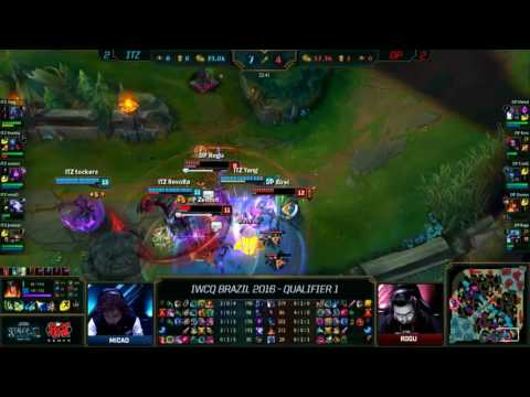 Luta incrível da INTZ no bot! - IWCQ 2016