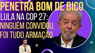 VEXAME INTERNACIONAL: Lula não foi convidado para a COP 27 no Egito!