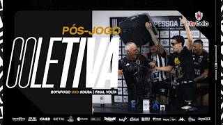 ⚽ ✪ COLETIVA LISCA LORENZI | PÓS-JOGO FINAL | BOTAFOGO-PB X SOUSA