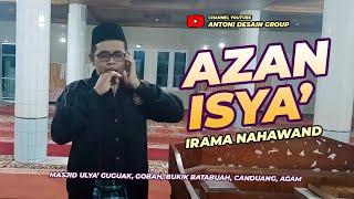 Download lagu Azan Isya dengan Irama Nahawand mp3
