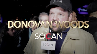 Donovan Woods with SOCAN