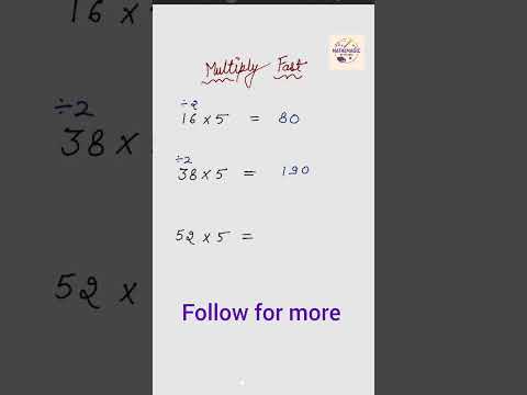 easy trick never taught in school || #mathematics #mathemagic