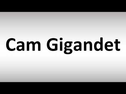 How to Pronounce Cam Gigandet