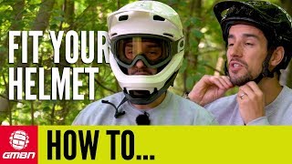 How To Correctly Fit A Mountain Bike Helmet