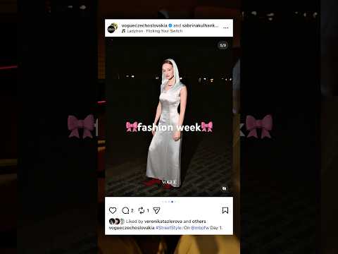 Děkuji moc @AllwynCesko  @mbpfw @zoltantoth za splněný sen!🩶 #praguefashionweek2025 #fashionweek