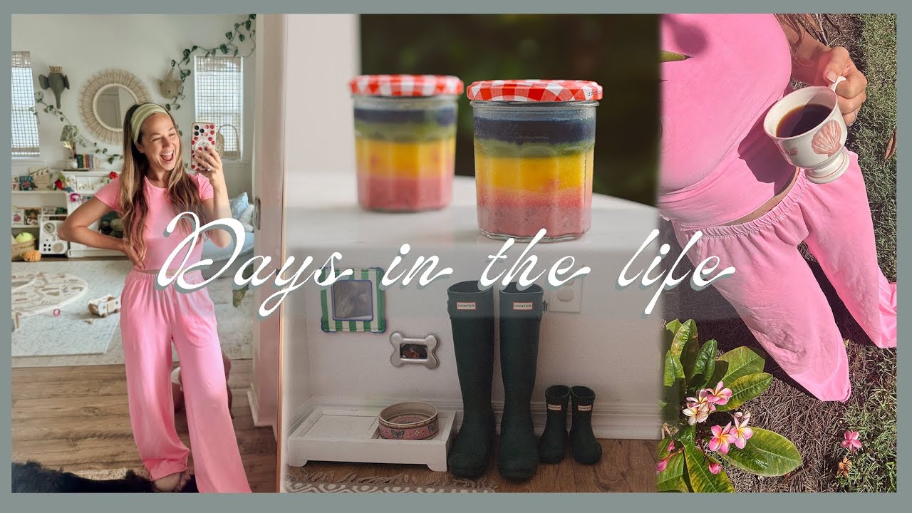 SUMMER DAYS | errands, trying fun recipes, & cozy rainy afternoon 🌦