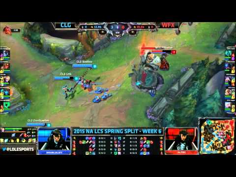 CLG vs Winterfox | S5 NA LCS Spring 2015 Week 6 Day 1 | CLG vs WFX W6D1G5 VOD