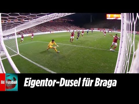 Partie der peinlichen Eigentore | Sporting Braga - Benfica Lissabon 0:4 | Highlights | NOS