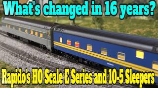 Rapido's Changed in 16 Years?! Sleepers Review; Magnetic Wand Lighting & Interior Detailed HO 10-5's