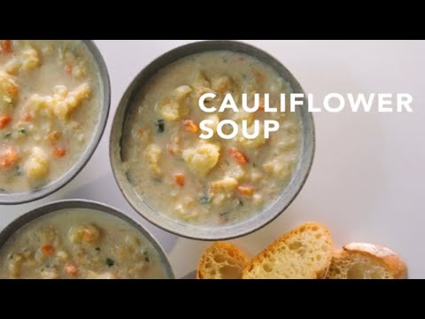 How to Make Cauliflower Soup with the KitchenAid® Cordless Hand Blender