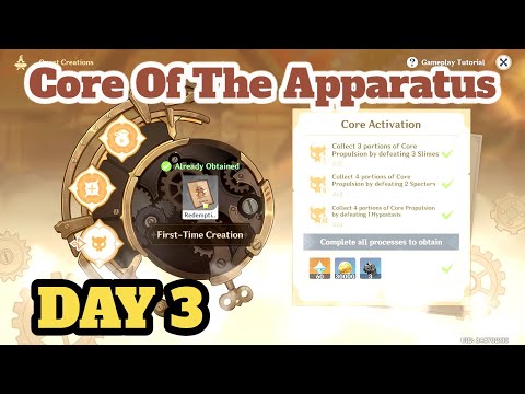 Core Of The Apparatus | Day 3 Core Activation | Genshin Impact 2.7 Event Guide | 60 Primogems