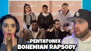 KAREN FELL APART.. | Pentatonix  - Bohemian Rhapsody (Official Video) | First Time Reaction