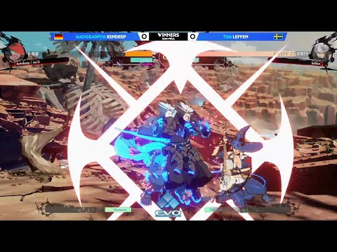 Guilty Gear Strive: MADGEARFFM Kendeep vs TSM Leffen - Winners Semifinal - EVO 2021 Online EU