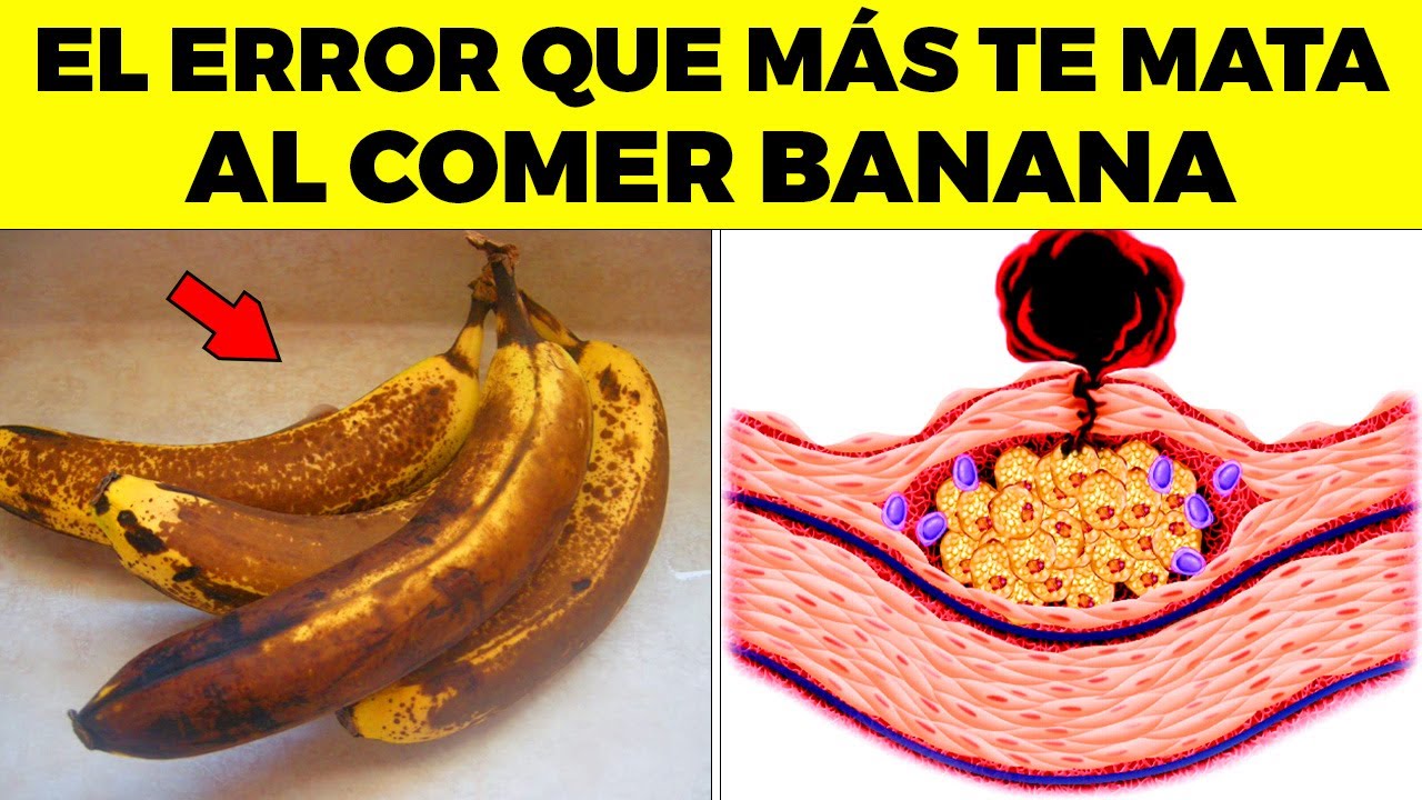 5 errores que JAMÁS DEBES HACER al comer BANANAS