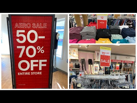 Liquidação de verão da Aeropostale