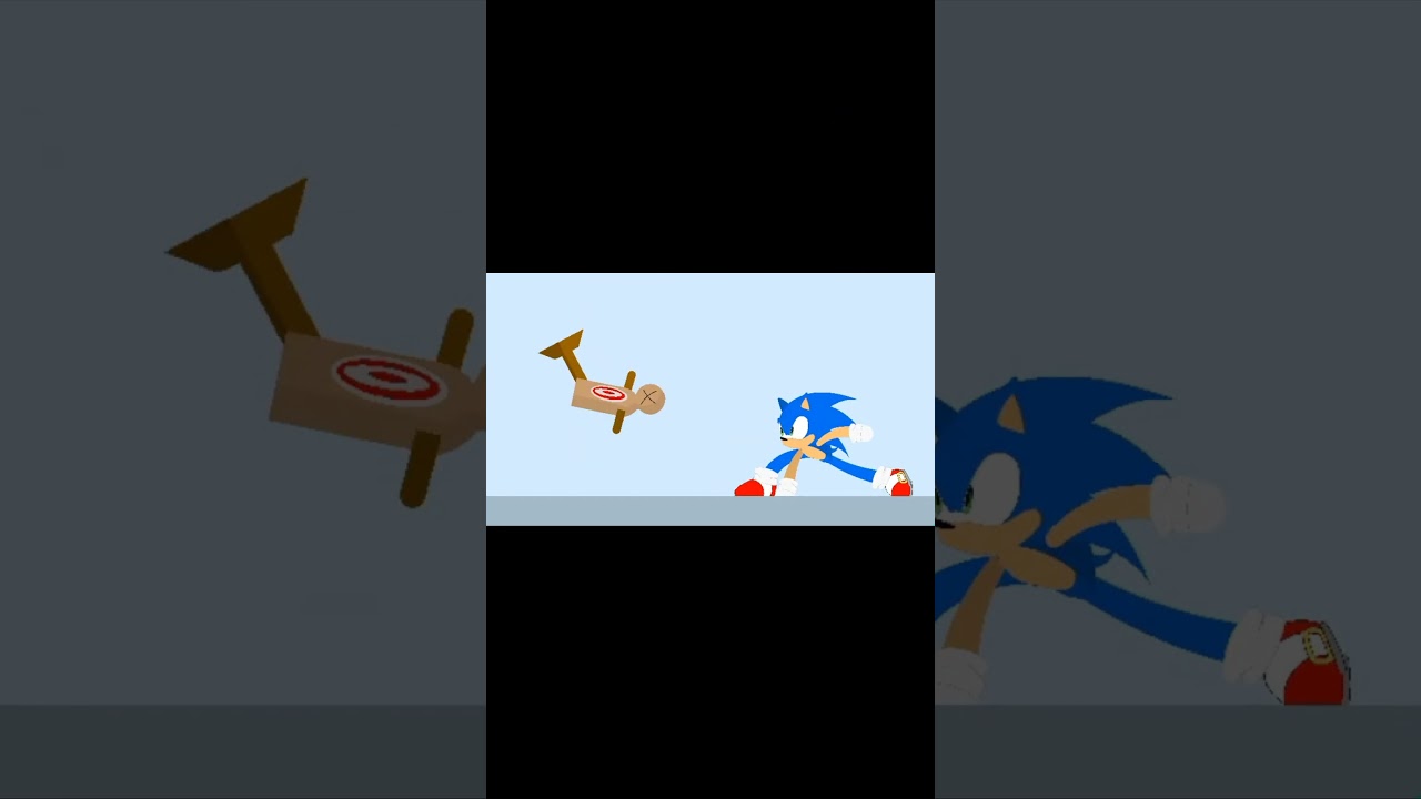 sonic dummy test (sticknodes) #sonic #sticknodes #animation #youtubeshorts #ytshorts