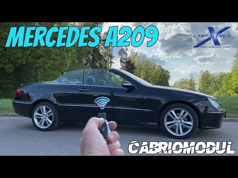 Cabriomodul, Dachmodul, Verdeckmodul - XCar-Style passend für Mercedes CLK A209 W209 Cabrio