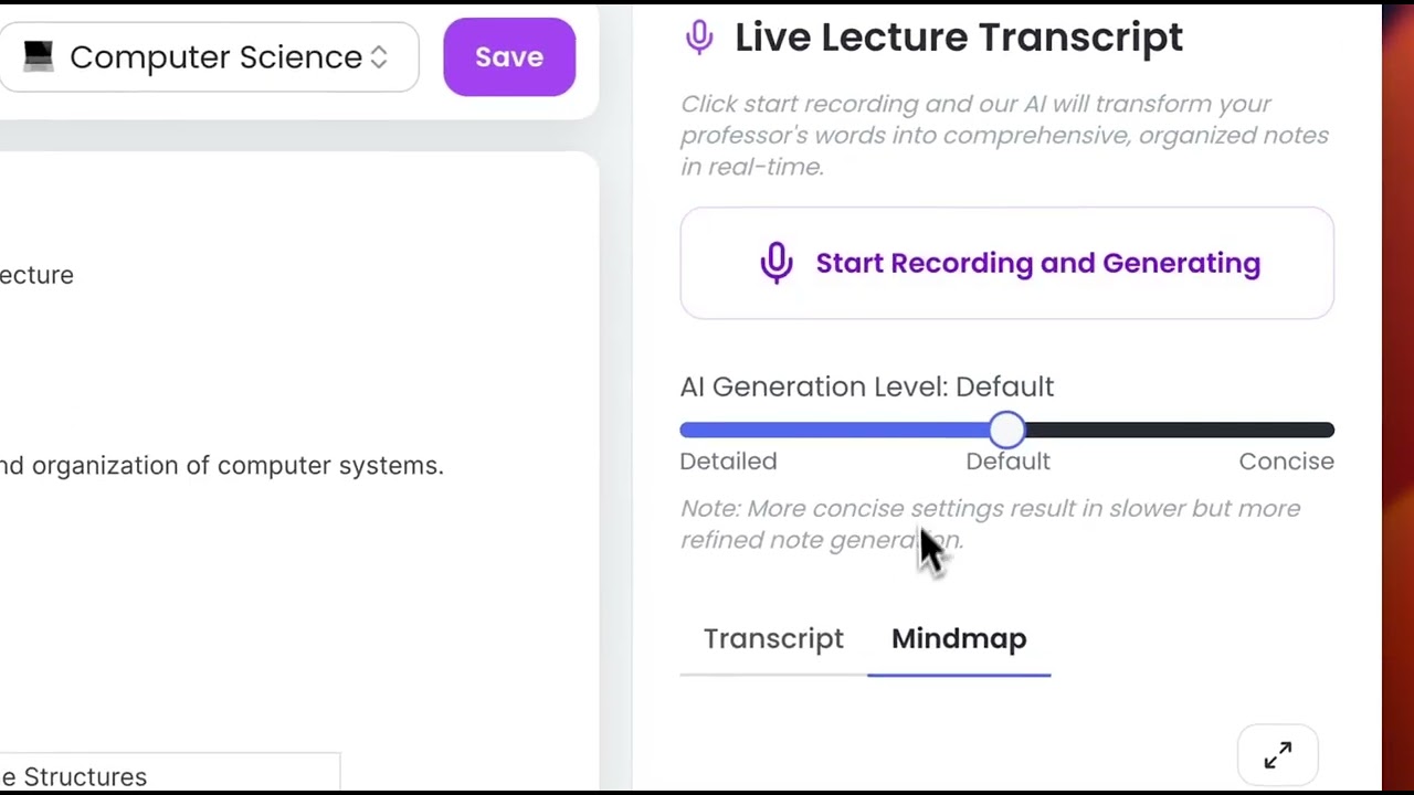 Intro | Thetawave AI - AI Note Taker for College