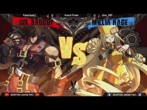 FFN V - Fatalclips (SO) vs Nick_985 (MI) - Grand Finals - GGXrdR