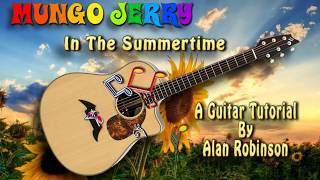 In The Summertime - Mungo Jerry - Acoustic Guitar Lesson (easy-ish)