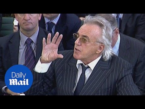 Peter Stringfellow gives evidence to MPs over lapdance clubs