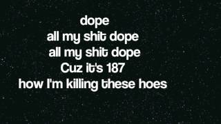 Dope Tyga ft. Rick Ross Lyrics Video (187)