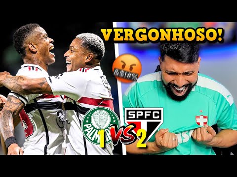 INACREDITÁVEL! REACT PALMEIRAS 1X2 SÃO PAULO - TRICOLOR VIRA E SE CLASSIFICA NA COPA DO BRASIL