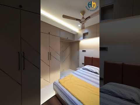 Modular wooden wardrobe