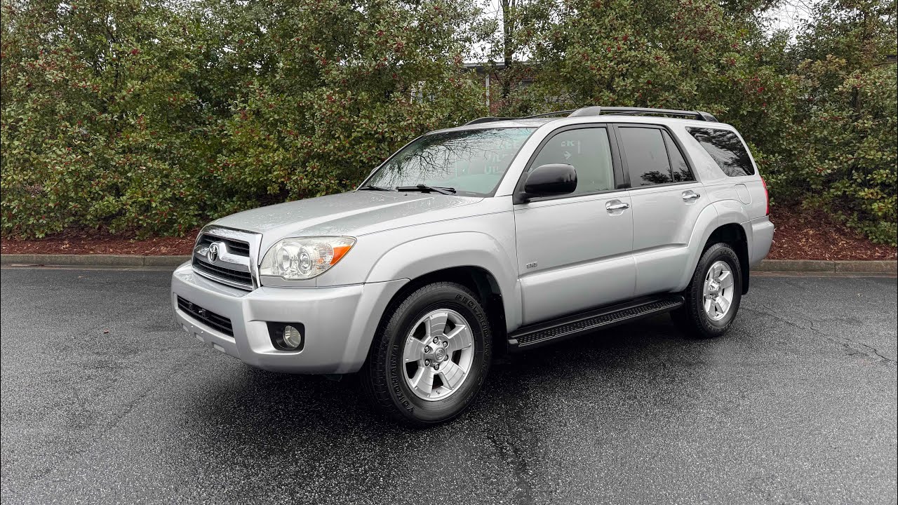 2007 Toyota 4Runner SR5 RWD - 122k miles, Titanium Silver ...