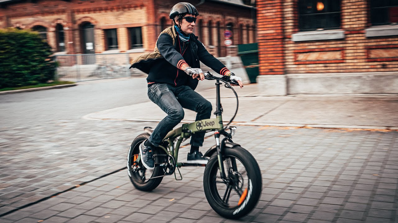 Das perfekte Offroad Klapp E-Bike für Camping im Test: 2022 Jeep Fold FAT E-Bike FR 7024