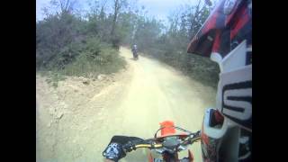 preview picture of video 'Nagycenk 2012 - Steilhang (überhängend) / Enduro / MX - GoPro [HD] - KTM EXC-f 250'