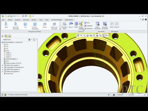 Introducing the Creo Flexible Modeling Extension - PTC