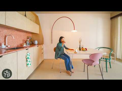 曼谷小型採光公寓，54 平方米/581 平方英尺，生活靈活多變 (Flexible Living in Small Light-Filled Bangkok Apartment, 54sqm/581sqft)