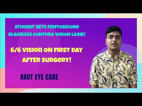 6/6 VISION ON FIRST DAY AFTER LASIK SURGERY! | DR RAJEEV RAUT EYE CLINIC | RAUT EYE CARE PUNE